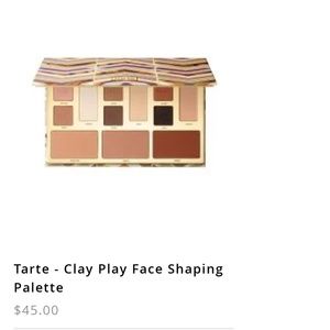 Tarte clay face shaping palette